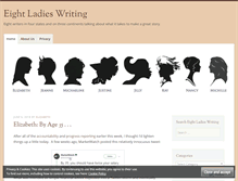 Tablet Screenshot of eightladieswriting.com